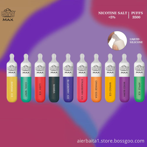usa Wholesale Disposable vapor Vape Original Bang Max